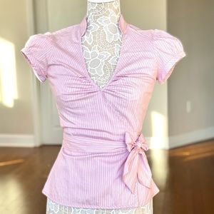 SOLD: Express Wrap Front Top